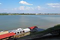 Sông Mekong nhìn từ Nakhon Phanom sang Thakhek, 2010.