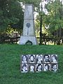 Monument erected in memory of Fergal O'Hanlon.