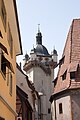 Blick auf den Torturm Tour de l’horloge