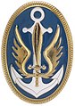 Знак Морской пехоты на берет, приказ №109 от 25.05.93