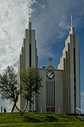 Akureyrarkirkja in Akureyri (by Guðjón Samúelsson, 1940)