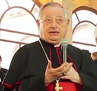 Kardinaal Bertello in 2016