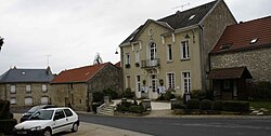 Skyline of Coulommes-la-Montagne