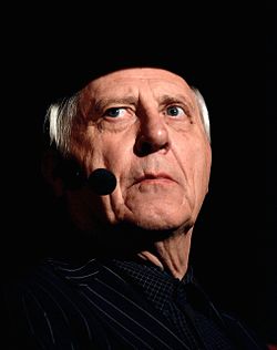 Peter Greenaway vid Stockholms Filmfestival den 8 november 2013.