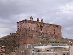 Château du Benoît XIII (antipape) à Illueca.