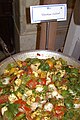 Tandoori Salad, South Asian North Indian Cuisine, Vegetarian, New Delhi Sheraton Hotel Ballroom, Nokia Event 2007 Gala Dinner Buffet