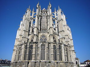 The apse, from the east