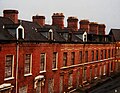 Maisons mitoyennes à Belfast en Irlande du Nord (logements en bandes)