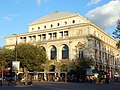 Theater : "Théatre de la Ville" from the "Place du Chatelet"