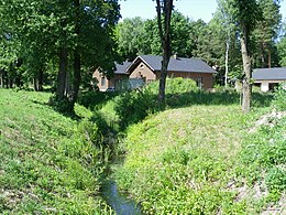 Dreiliņupīte pie Vecās Biķernieku ielas