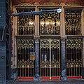 Entrance to the royal waiting room at Amsterdam Centraal station