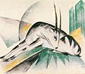 Gazelle by Franz Marc