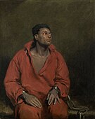 約翰·辛普森（英语：John Simpson (artist)） 《俘虜奴隸（英语：The Captive Slave）》, 1827年