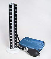 Clinical mercury manometer