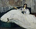 Jeanne Duval, long time muse and mistress, painted by Édouard Manet