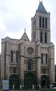 Kathedrale (ehem. Abtei­kirche) Saint-Denis, vor 1140 (im 18. und 19. Jh. ver­ändert, Turmverlust)