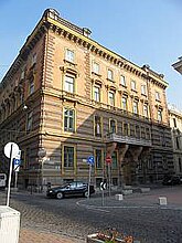 The variously known Odescalchi or Degenfeld-Schomburg Palace (Miklós Ybl,1874), Bródy Sándor utca 14.[77] Built for Count Ágost Degenfeld-Schomburg.