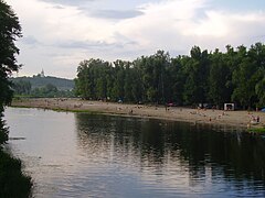 Городской пляж в Полтаве