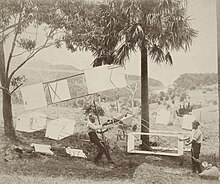 1894 kite demonstration at Stanwell Park, Australia