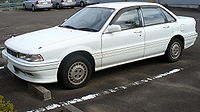 Mitsubishi Eterna Sava hardtop sedan, Japan