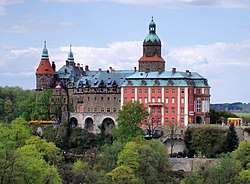 Książborga/Fürstensteinborga i Wałbrzych