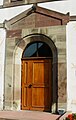 Porche de la synagogue de Mackenheim.