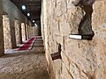 Inside the mosque's prayer hall