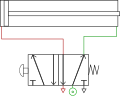 Circuito pneumatico.