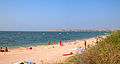 beach in Shchyolkino in Crimea