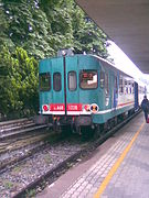 ALn 668 serie 1200 nella stazione di Trento