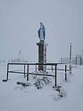 La vierge du sommet du petit ballon.