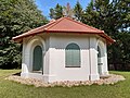 Der Jagdpavillon am Gülzower Wald.