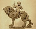 Image 4Bronze lion with a rider made by Qatabanians the circa 75-50 BCE.