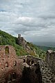 Château de Saint-Ulrich with Château du Girsberg in the background