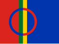 Sami people (great design!) — from User:Lumijaguaari/Liput collection.