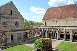 Klostret l'Abbaye de Noirlac.