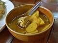 'Kaeng lueang pla' or 'kaeng som pla' is sour fish curry from Southern Thailand