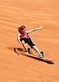 Image 24Sandboarding is a boardsport similar to snowboarding, but competitions take place on sand dunes rather than snow-covered mountains. Here, a member of the US Navy sandboards down a dune in Jebel Ali, Dubai.