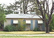 The Wexler House was built in 1940 and is located at 1215 Maple Ave. The property is listed in the Tempe Historic Property Register.