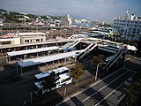 桑名駅バスのりば全景