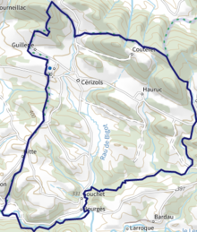 Carte topographique