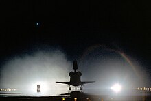 STS-93 lands at Cape Canaveral Florida.