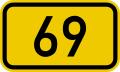 File:Bundesstraße 69 number.svg