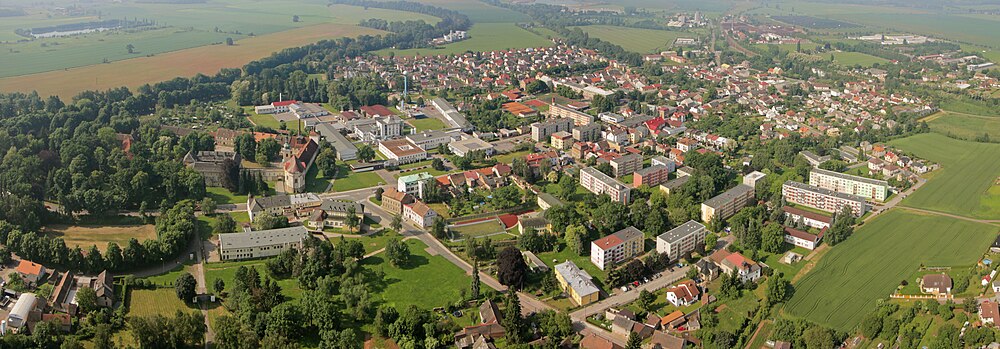 Letecký panoramatický snímek