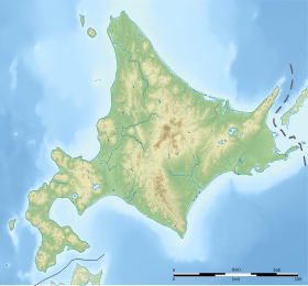 サロマ湖の位置（北海道内）