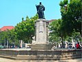 The statue of King Carlos IV of Spain in Plaza de Roma