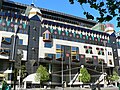 RMIT University Building 8. Swanston Strjitte yn Melbourne by Edmund & Corrigan, 1993.