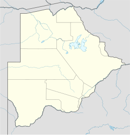 Botswana üzerinde Gaborone