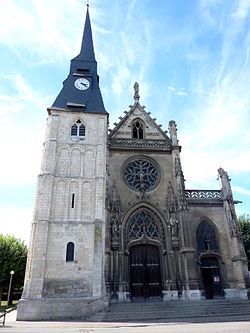 Skyline of Caudebec-lès-Elbeuf