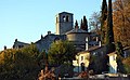 Vue en arrivant par le sud de Châteauneuf